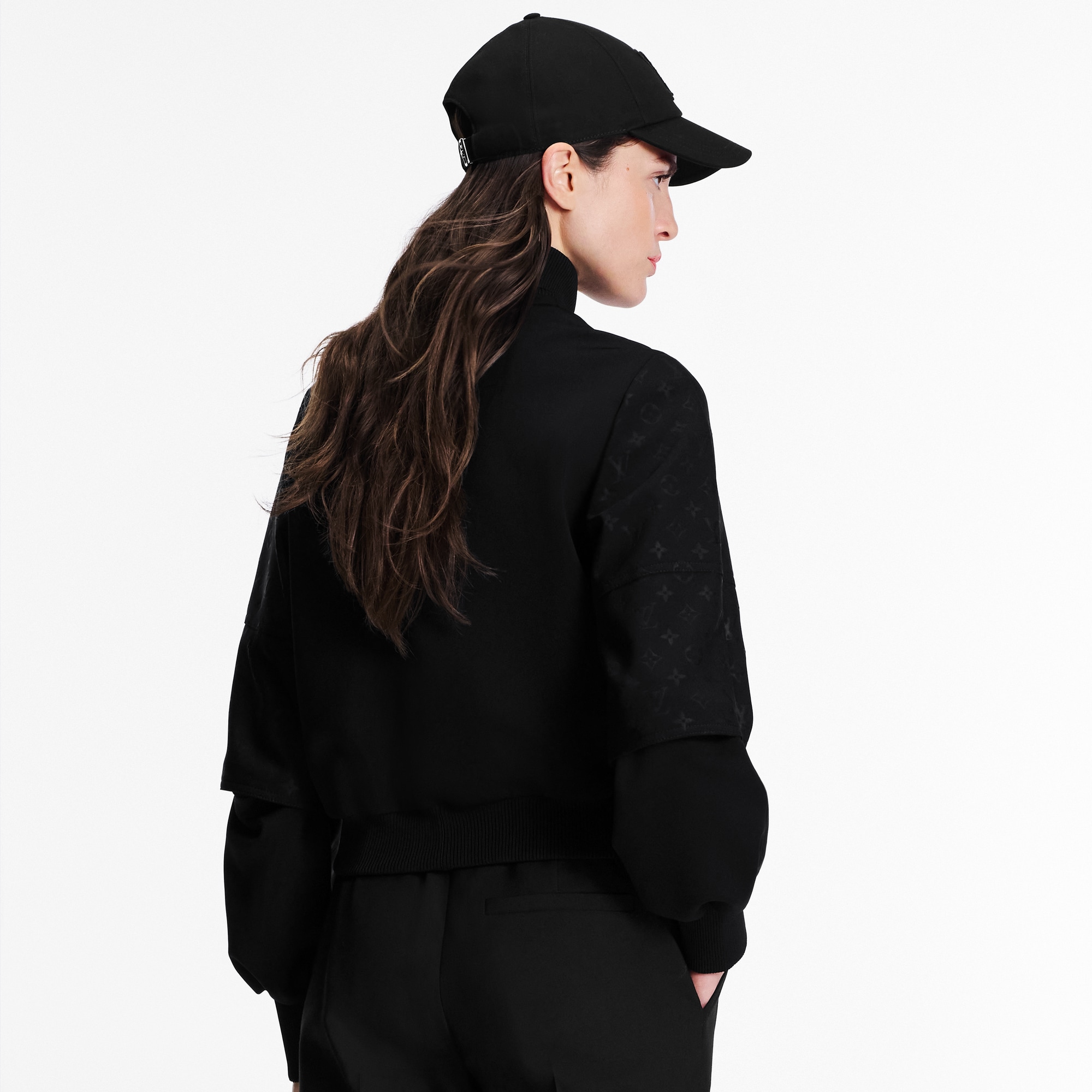 Embossed Monogram Zip-Up Jacket - Ready-to-Wear 1AJQZJ | LOUIS VUITTON